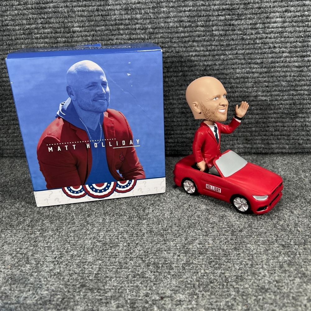 St. Louis Cardinals Hall of Fame Matt Holliday Bobblehead Mystery SGA Car Parade